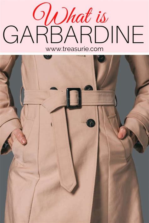 what is gabardine used for.